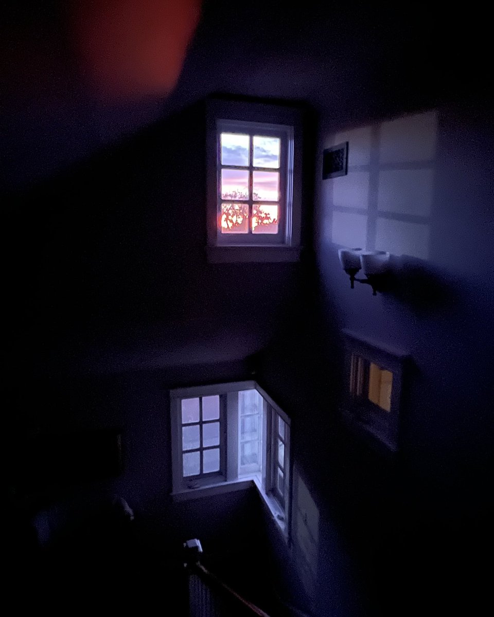 Diana_in_Winter's tweet photo. 🖤Sunset from my loft 30 min ago. My day included walking with a BF, the Farmer’s Market, a tour of an artist’s studio, leaf photography at SMC, a coffee date with my progeny, then completing new definitions with him for Project-Resist & lots of music! #Gratitude #EquanimityGoals https://t.co/WsVVggXn6G