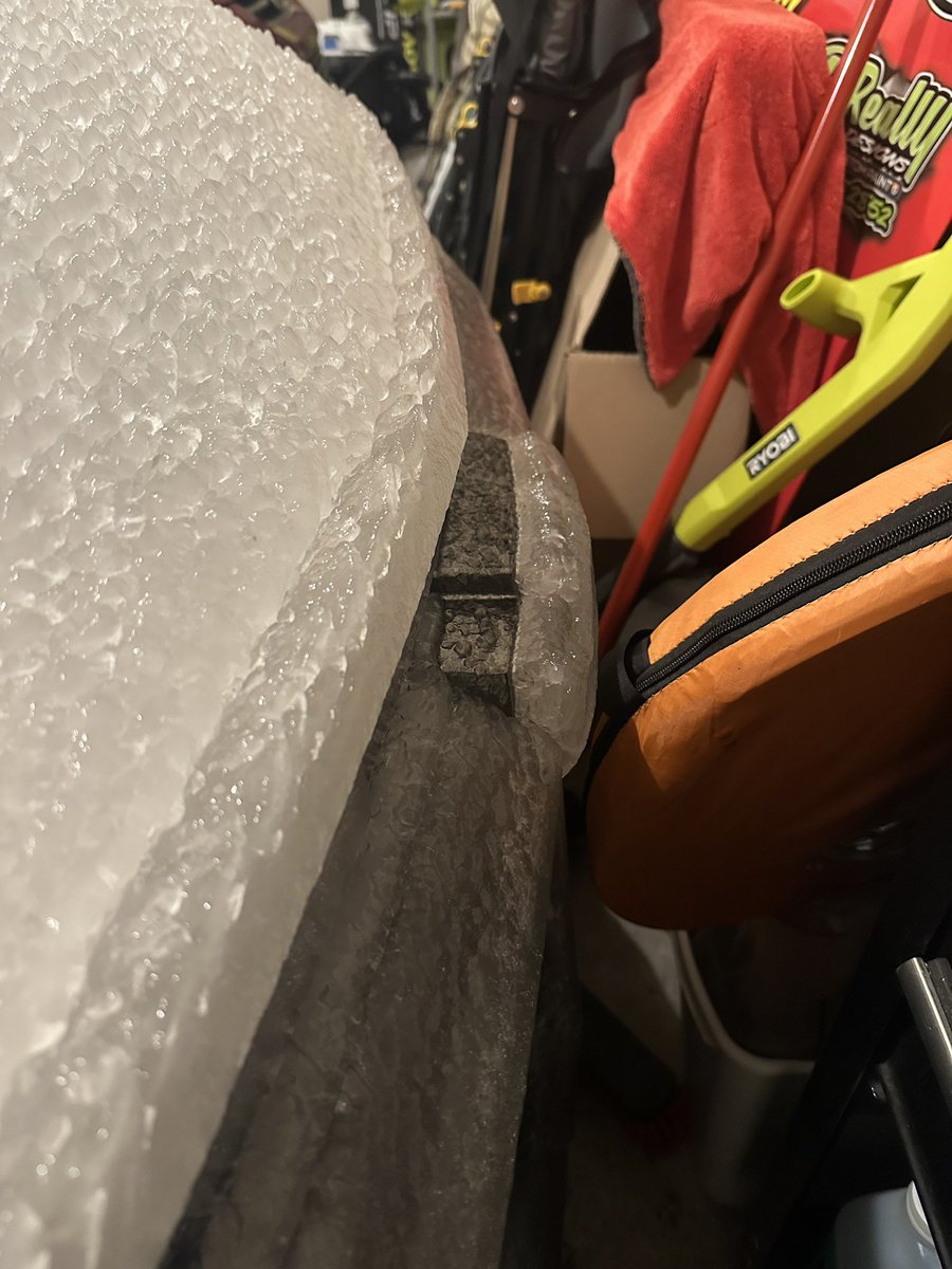 RedAustin's tweet image. Gotta give @chevrolet a huge shout out getting my family and I back home through the Kansas Icepocalypse of 1/4. 7 hours and a couple inches of ice worth of driving today without skipping a beat