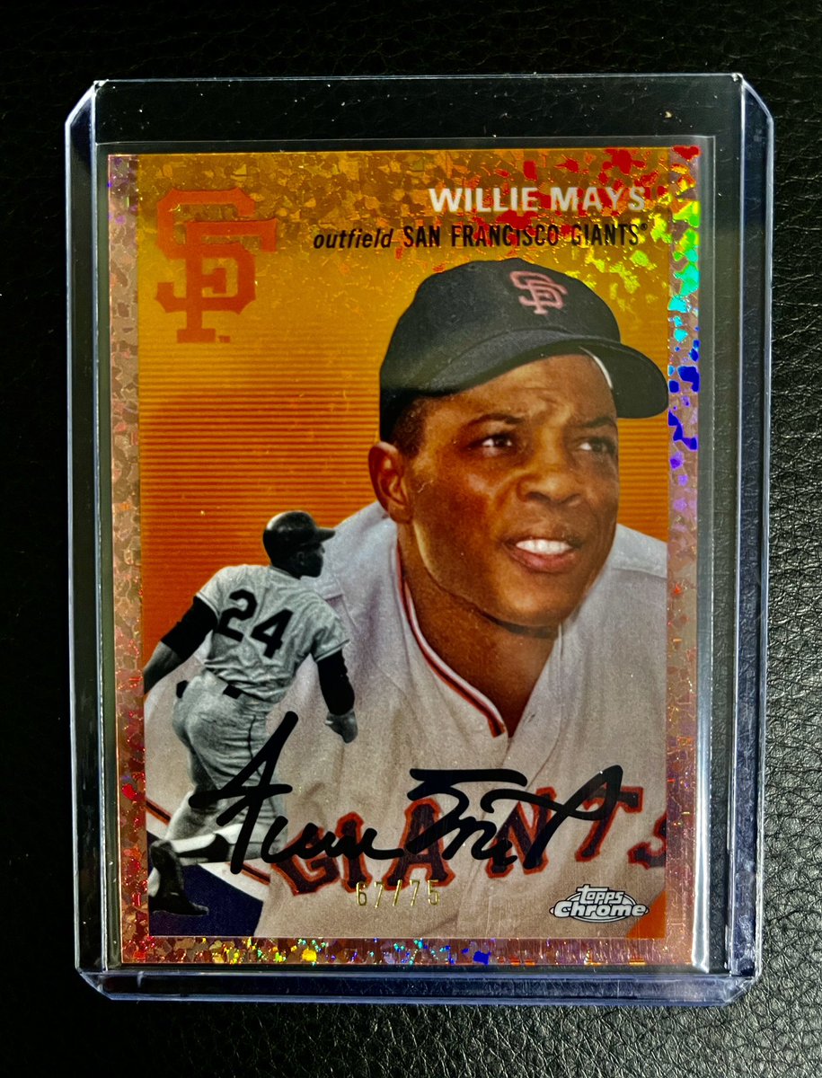 Another Giveaway!  Like, Retweet, and Follow to win. I think this is Rose parallel. Correct me if I am wrong. Beautiful card. I will draw for it Sunday night late.