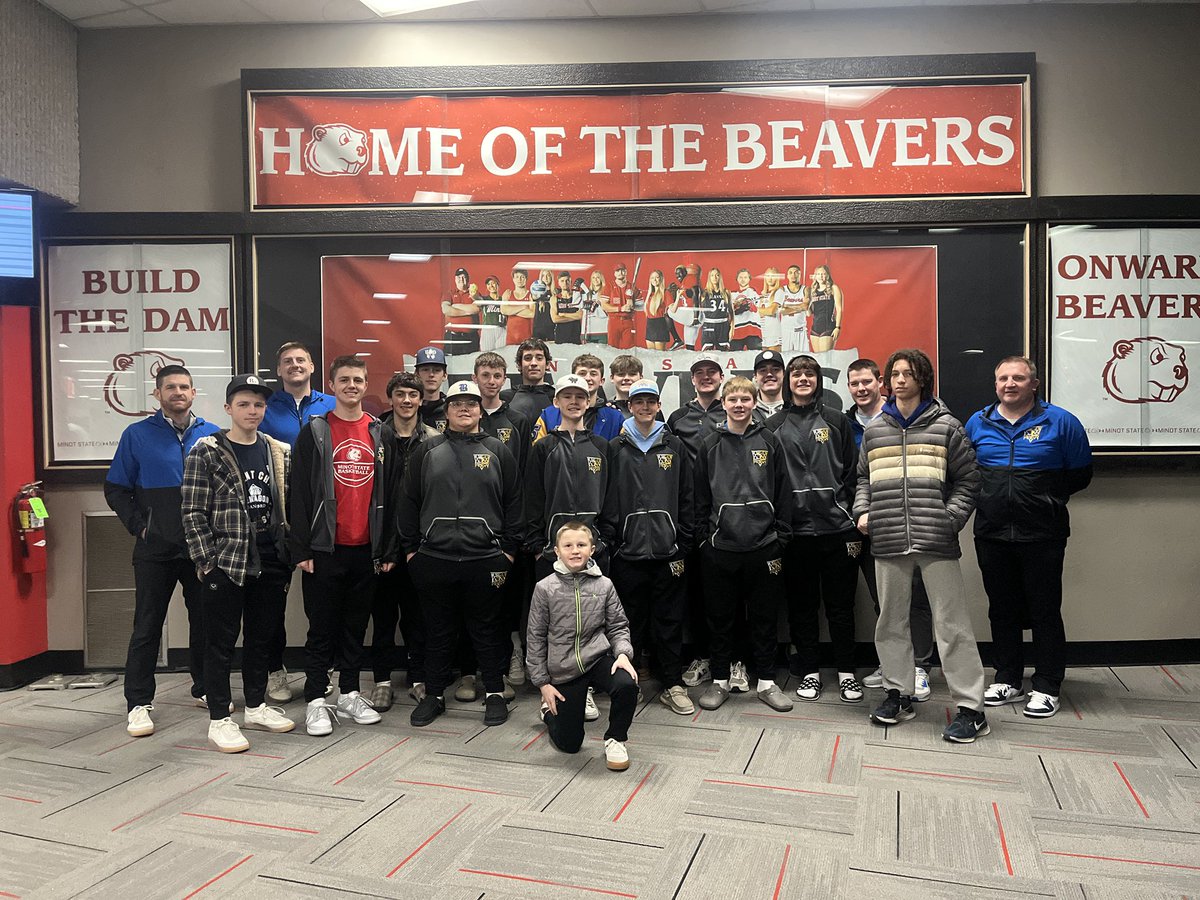 Brandon Schirado (@brandonschirado) on Twitter photo Big thanks to <a href="/MSUBeaversMBB/">Minot State Men's Hoops</a> <a href="/CoachMattMurken/">Matt Murken</a> <a href="/coachbrandt33/">Coach Brandt</a> for setting up the Beulah Minerโs boys team with tickets to tonightโs game. Great atmosphere and great win!
#BuildTheDam
๐๐๐ Big thanks to <a href="/MSUBeaversMBB/">Minot State Men's Hoops</a> <a href="/CoachMattMurken/">Matt Murken</a> <a href="/coachbrandt33/">Coach Brandt</a> for setting up the Beulah Minerโs boys team with tickets to tonightโs game. Great atmosphere and great win!
#BuildTheDam
๐๐๐