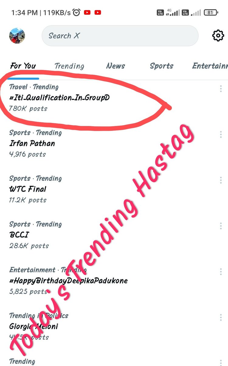 Suman Das (@suman_das_z) on Twitter photo Today's Trending Hastag on twitter
#Iti_Qualification_In_GroupD_Railway
#Iti_Qualification_In_GroupD
#Iti_Qualification_In_GroupDरेलवे
#iti_qualification_in_groupdटेक्निकल
#Iti_Qualification_In_GroupD_Railway
#Iti_Qualification_In_GroupDITI
<a href="/RailMinIndia/">Ministry of Railways</a>
<a href="/rashtrapatibhvn/">President of India</a> Today's Trending Hastag on twitter
#Iti_Qualification_In_GroupD_Railway
#Iti_Qualification_In_GroupD
#Iti_Qualification_In_GroupDरेलवे
#iti_qualification_in_groupdटेक्निकल
#Iti_Qualification_In_GroupD_Railway
#Iti_Qualification_In_GroupDITI
<a href="/RailMinIndia/">Ministry of Railways</a>
<a href="/rashtrapatibhvn/">President of India</a>