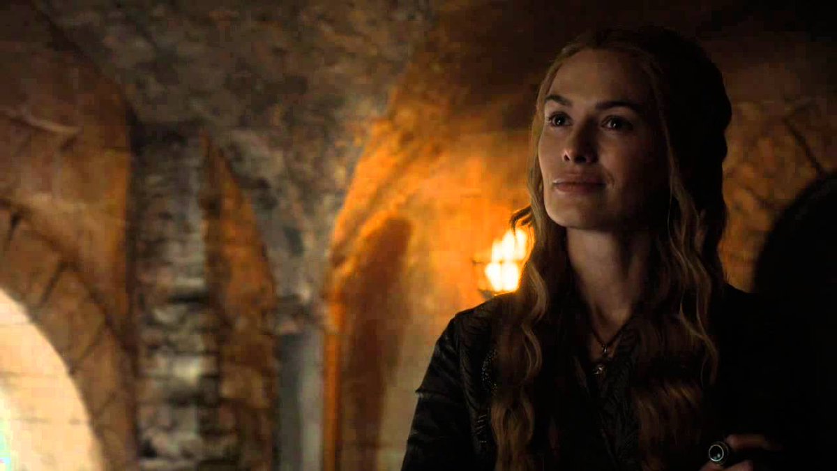 "Did you know this chapel is one of the oldest structures in King's Landing?"

*pause*

"I think I may have heard at one point."
(s5e9)