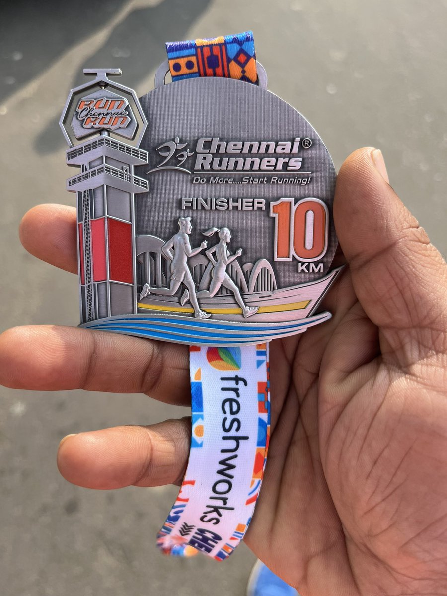 reddevil2607's tweet image. Completed my first Chennai Marathon. Very well organised by @Chennairunners  &amp;amp; @FreshworksInc #ChennaiMarathon #FCM2025