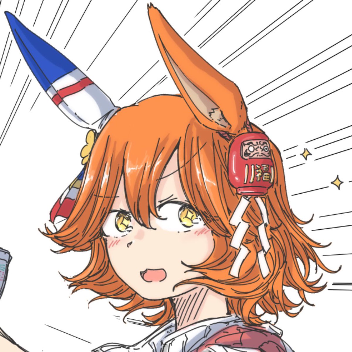 ほっぺもちもち感は最初の頃あまり意識してなくて、「私の神様」とかの本の感想でもちもちーと言って頂いて、初めて気にするようになった気がする。
確かに目尻→頬→あごのライン描くときテンション高いなーと。もちもち感想うれしい。 