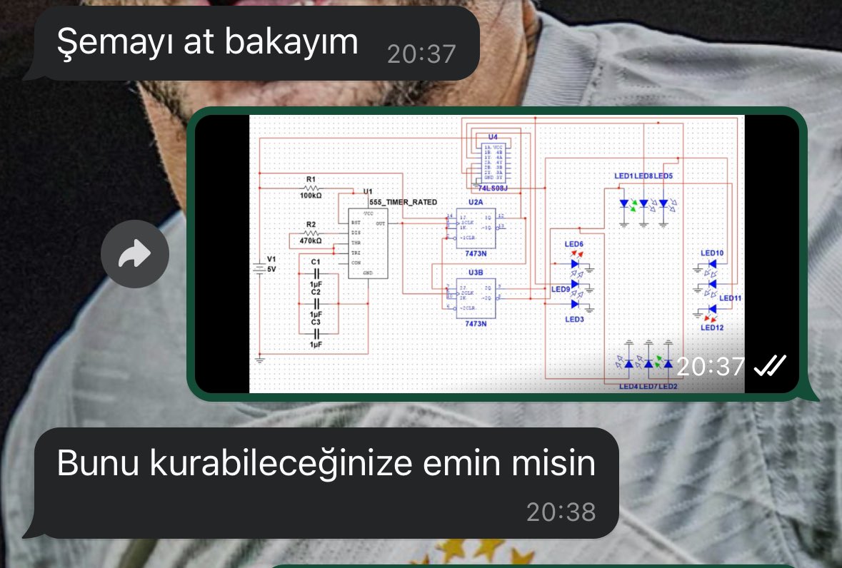 Yanlış olmasın kendisi mke de mühendis