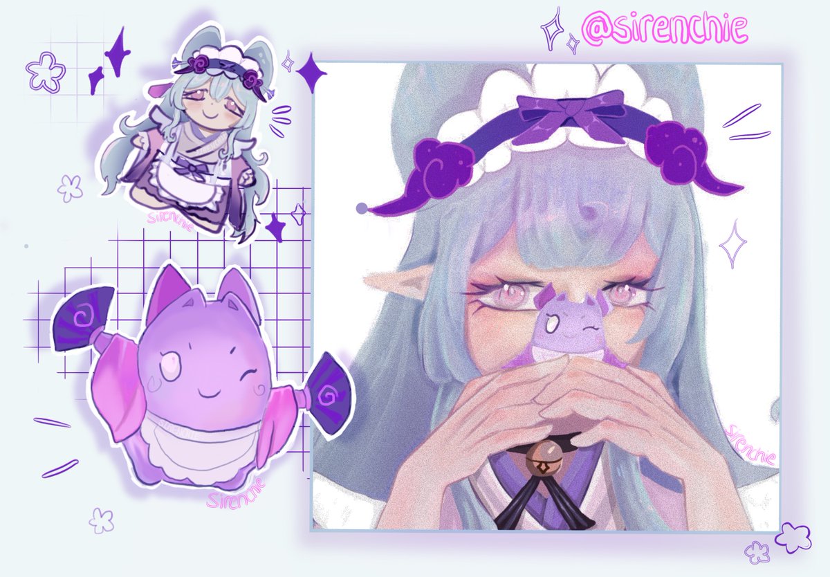 i turned them into marketable plushies    
#mizuki #genshinimpact #原神