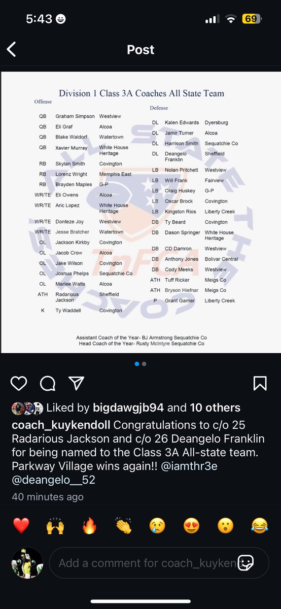 Deangelo franklin tweet media