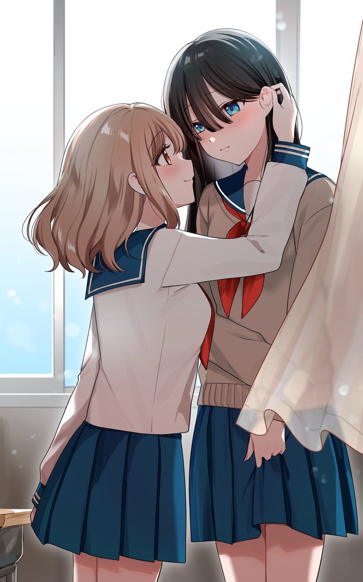 百合の絵 テッポウユリ