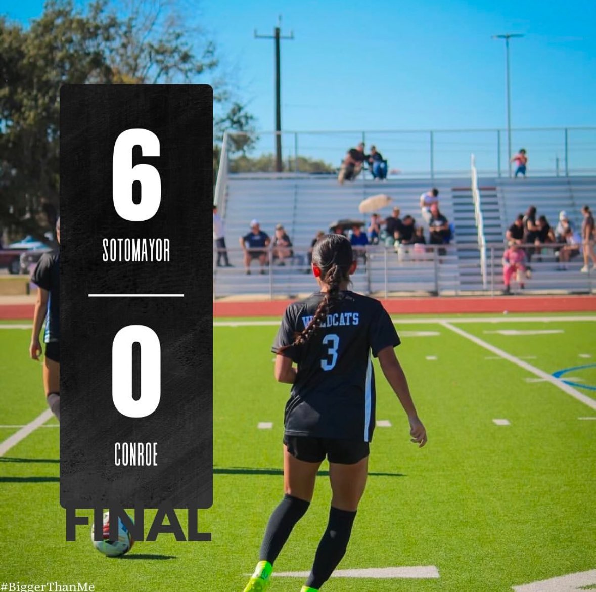 Wrapped up our trip to The Woodlands with a 6-0 win against Conroe! What a great weekend of laughs, making new memories together, and some pretty fantastic soccer played by these girls! #BiggerThanMe