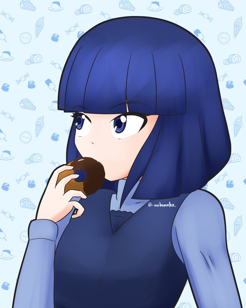 #リプ来たキャラが短髪なら長髪長髪なら短髪にして描く
リプ来た3キャラ描きました～
参考資料にいつもの姿も 