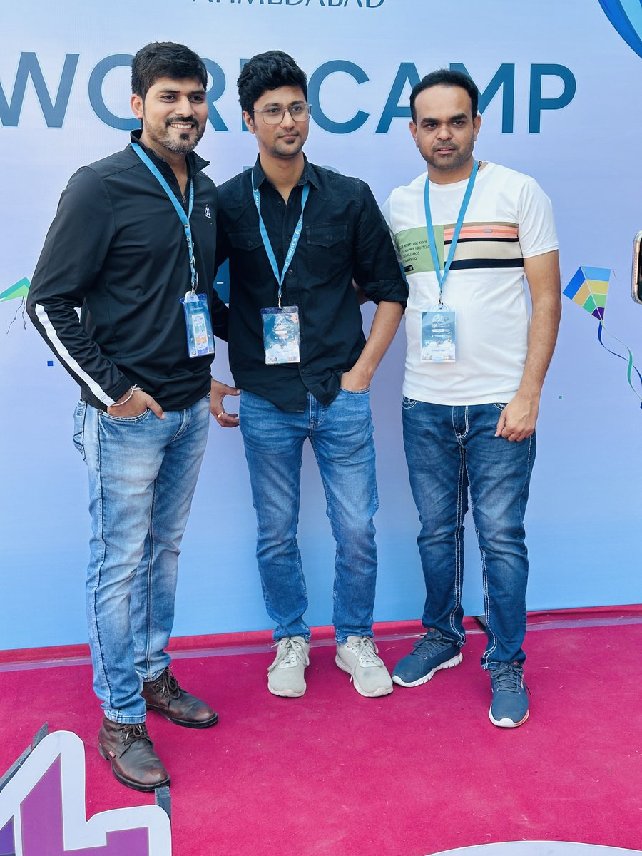 A special moment meeting <a href="/99_NiravMehta/">Nirav Deepak Mehta organising #WCAsia 🇮🇳2026</a> and 
<a href="/KushalDave90/">Kushal Dave</a>  From the WordPress community!

🙌 It was amazing to connect first at WordCamp Asia and now at WordCamp Ahmedabad.

Grateful for the opportunity to share, learn, and celebrate this journey together.
#WCAhmedabad