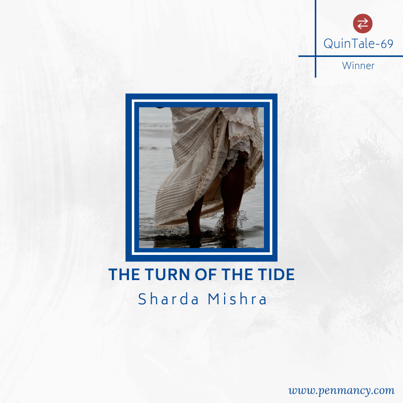 penmancy's tweet image. #QuinTale-69 Results

Let's congratulate -

🥉 : Shattered Illusion by Roohi Bhargava
🥈 : You Know When You Know! by Deepa Vishal
🥇 : The Turn of the Tide by Sharda Mishra

#writingprompt: penmancy.com/quintale-69/

#writingcommunity #writerscommunity #amwriting #flashfiction