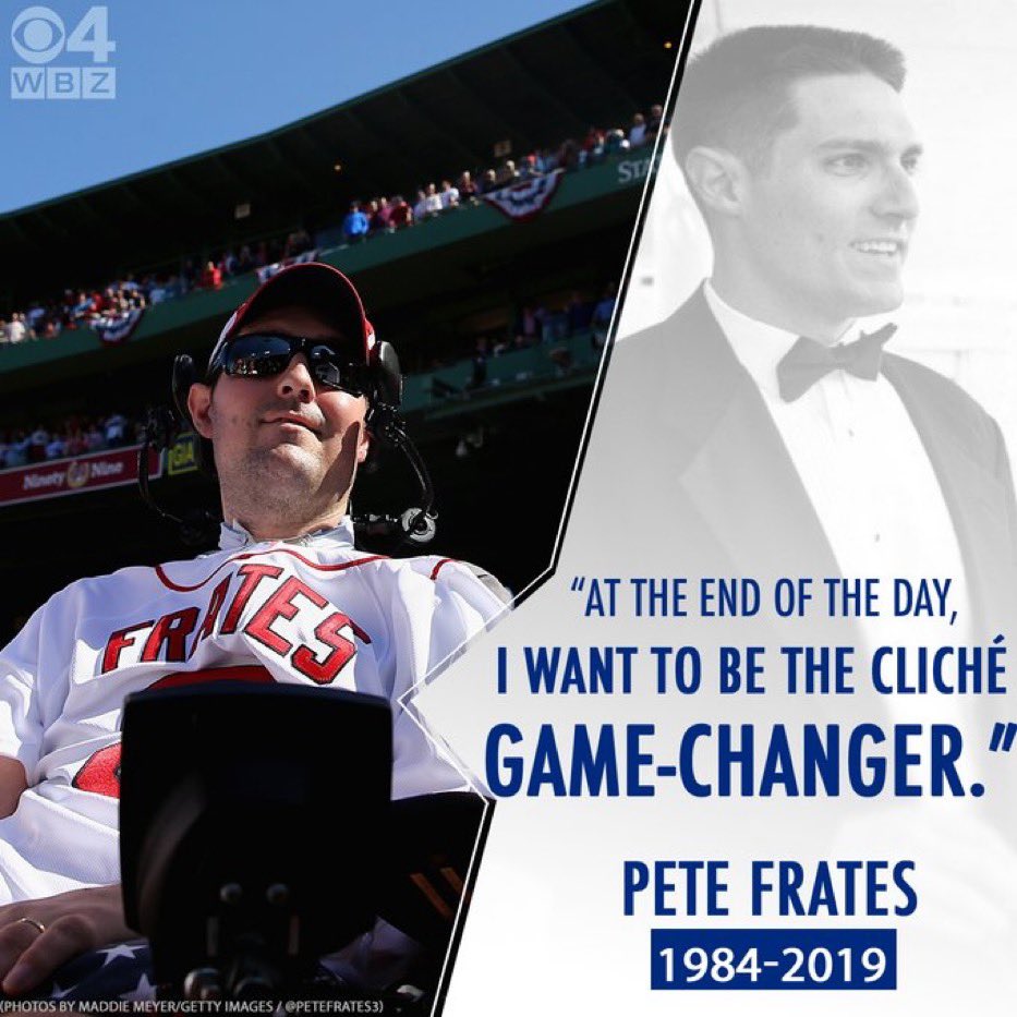 I will put this out there over and over again...until it happens! 

Pete Frates was an American hero who should be honored with the Presidential Medal of Freedom for what he’s meant to the country and the fight against #ALS

#ALSBucketChallenge #StrikeOutALS <a href="/wbz/">WBZ | CBS News Boston</a> <a href="/TeamFrateTrain/">Team FrateTrain</a>
