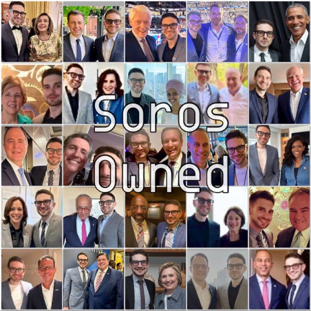 d21477793's tweet image. How many of them have met with soros?