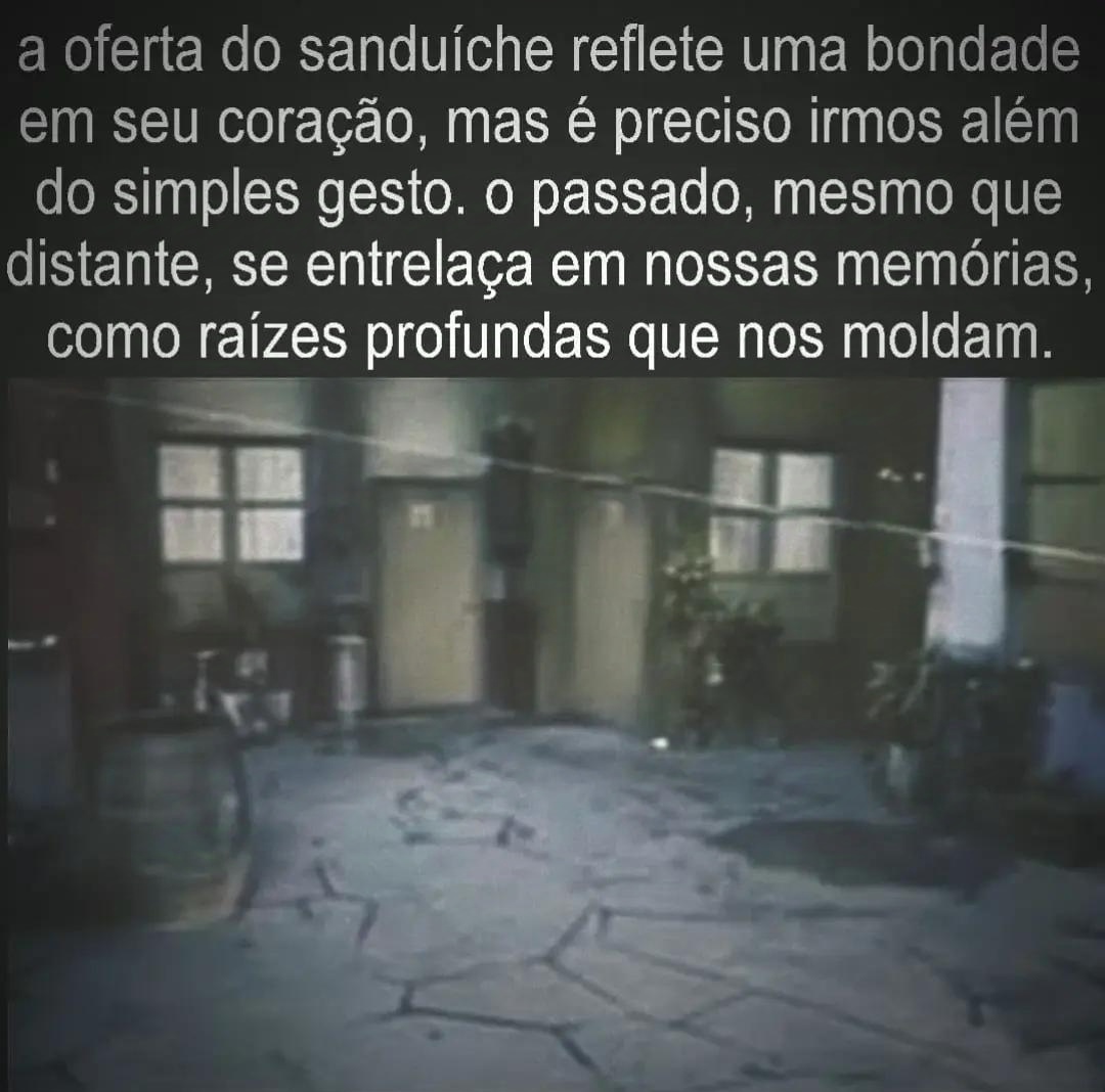 julia_memegirl's tweet photo. -O passado, assim como as raízes de uma árvore, molda quem somos, sustentando nossas ações e decisões. Que possamos refletir não só sobre o presente, mas também sobre as histórias que nos trouxeram até aqui.

-oq disseste cachorro chupetao?

-tuc tuc tuc https://t.co/m2xOwg9Ump