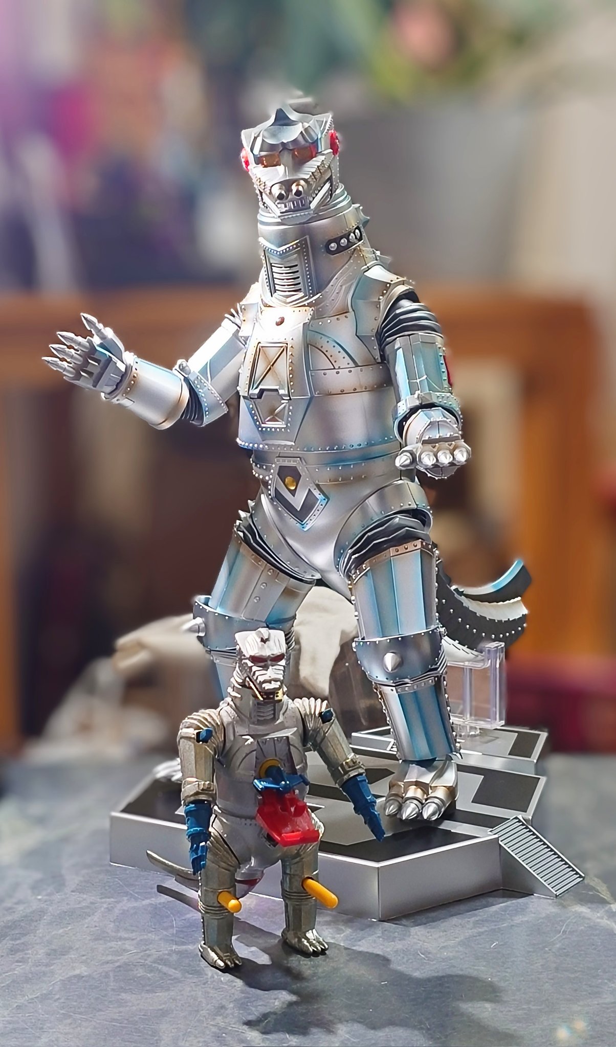 当時物】ブルマァクブルペットZ合金 ジンクロンメカゴジラ超合金