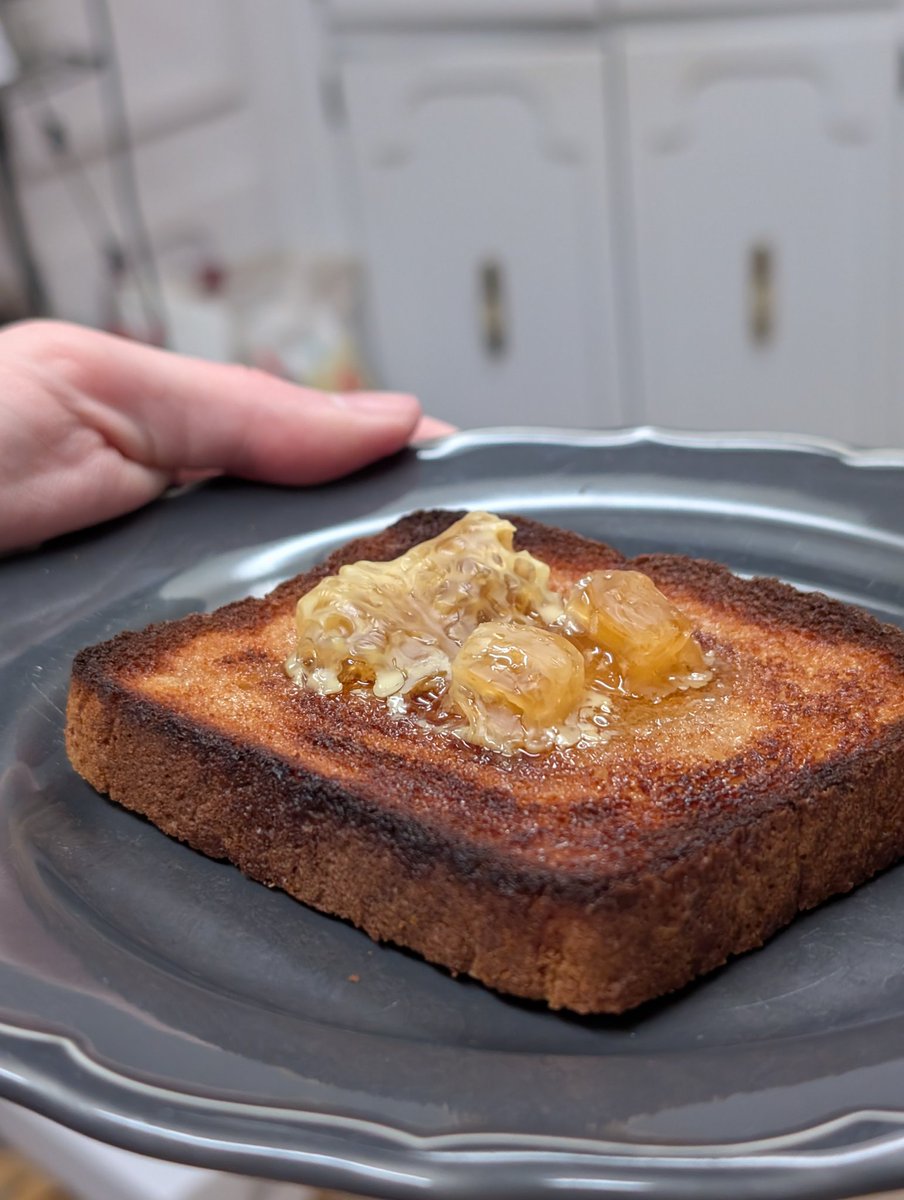 Brock Parsons (@brockulonatron) on Twitter photo I topped it off with a slice of melted honeycomb to create a version of <a href="/adsk4/">伊藤暢達/Masahiro Ito</a> 's recipe that I call SUPER fuck Toast. I topped it off with a slice of melted honeycomb to create a version of <a href="/adsk4/">伊藤暢達/Masahiro Ito</a> 's recipe that I call SUPER fuck Toast.