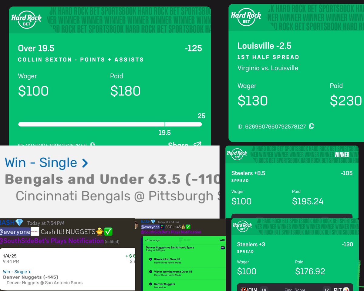 southside_bets's tweet photo. Huge Day in Discord today 💸💸💸 premium eating!!!

The entire team was cashing 😮‍💨 when we win you win 🎁🎁🎁

Get this to 20 Likes 💙 and I’ll pick a winner for a giveaway 💰💰💰

To Enter ⬇️⬇️⬇️

Like 💙
Tag a Friend 👫

Winner will be picked in Discord so make sure to join!!!

#PrizePicks #Giveaway