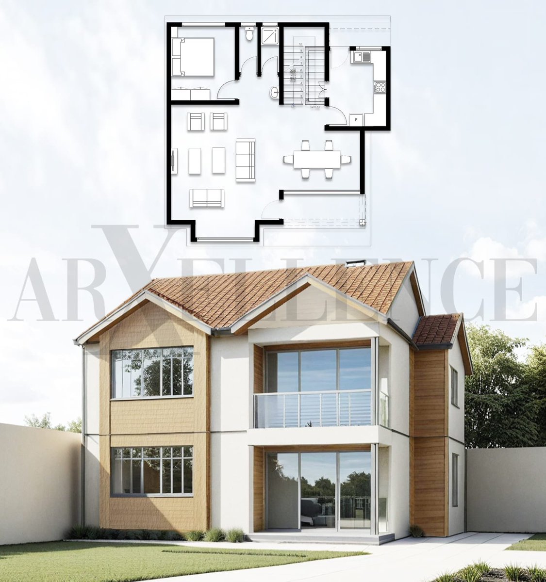 ArXellence's tweet image. In the works &amp;gt;&amp;gt; #Arxellence #DreamHome #FunctionalDesign