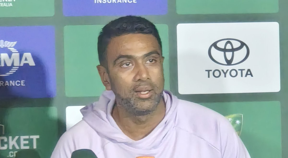 Ashwin exited the circus gracefully before the real clown show began