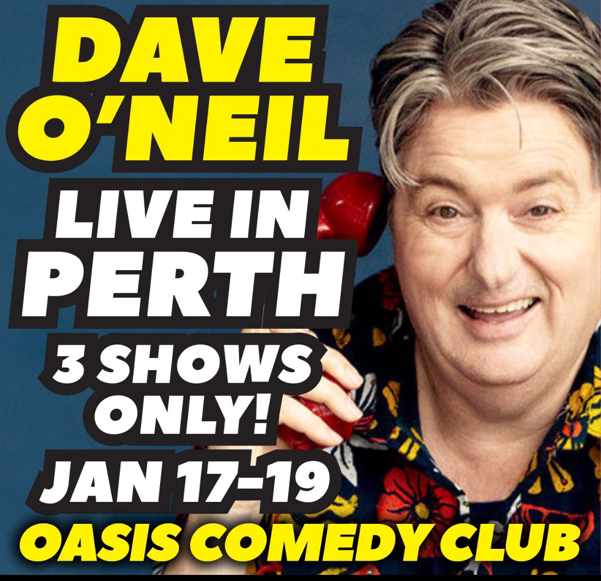 Dave O'Neil (@itsdaveoneil) on Twitter photo Look out Perth I’m coming for <a href="/OasisComedyClub/">OasisComedyClub</a> ! Brand new show… fringeworld.com.au/whats_on/dave-… Look out Perth I’m coming for <a href="/OasisComedyClub/">OasisComedyClub</a> ! Brand new show… fringeworld.com.au/whats_on/dave-…
