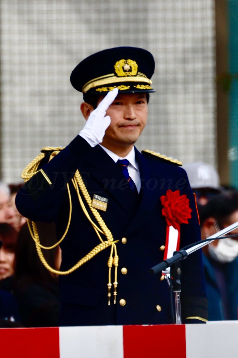 NYS_nekoneko's tweet photo. かっこいい齋藤知事
2025年神戸市消防出初式 https://t.co/X2BWnOcL3B