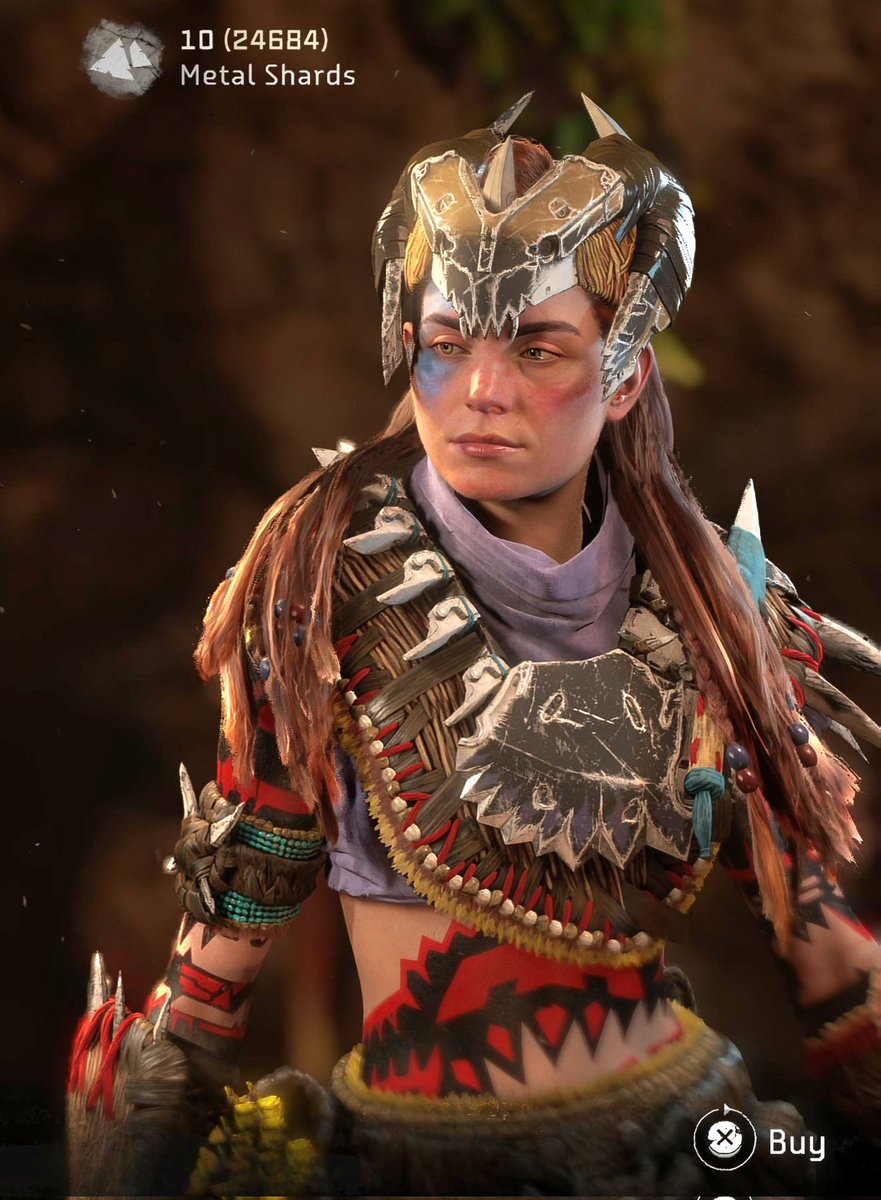 InGeniuses's tweet image. WTF happened to Aloy in Horizon Forbidden West? She looks completely different after I downloaded the DLC Burning Shores? I swear she did not look like this prior to the download. 😲
#HorizonForbiddenWest #Aloy #PS5 #Playstation #videogames #burningshores #🎮
