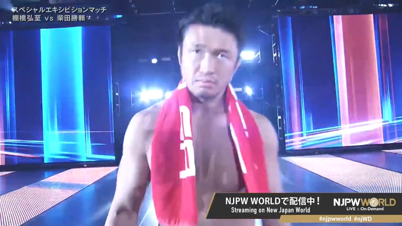 未開封】柴田勝頼デビュー20周年 [DVD] THE WRESTLER タオル