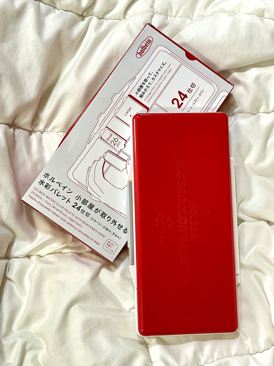 Hisami_196's tweet photo. 入荷待ちで昨年12月に届いた
ホルベイン グラニュレーティングカラー💕
ついでにパレットも🥰
さぁ遊んでいきますかぁ〜😊😊
 #ホルベイン  #グラニュレーティングカラー   #水彩絵の具  #文好部 https://t.co/Oqr52KbIDY