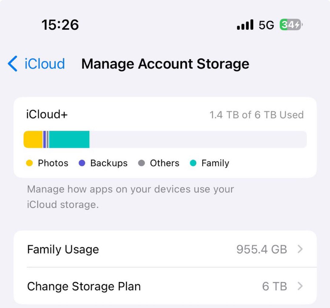*ว่าง3ที่ค่า* เปิดหาร iCloud 6TB ค่า คนละ 167฿/เดือนค่ะ ขอเก็บทีละ3เดือนนะคะ #หารicloud