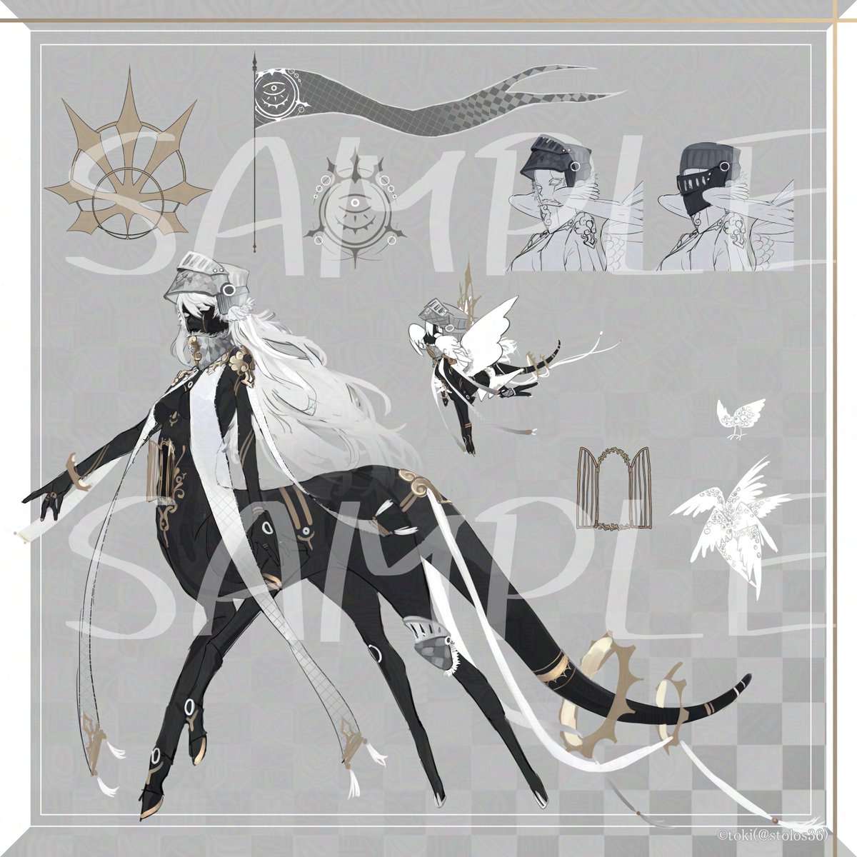 stolos36's tweet image. 2023年のコミティアで販売しておりましたキャラデザ本のダウンロード販売を行いました!
是非ご検討ください~!
画像はSAMPLEになります。
↓URL