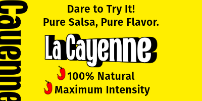 ReeferMagazine's tweet image. Salsa La Cayenne Reefer Mag Supporter! and the best salsa in town.