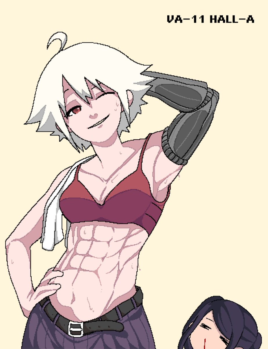 I love dana #va11halla #pixelart