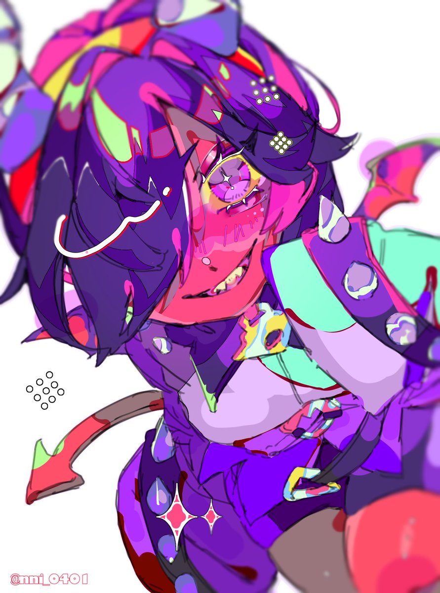 ↜(⃔  ⌯' '⌯)⃕♆

#ブロスタ鋭角部 #BrawlStarsArt