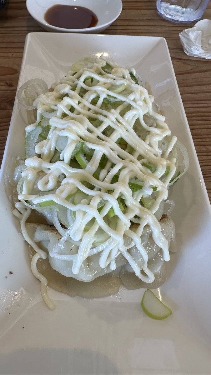 2GR_kuhuku's tweet photo. このネギマヨ餃子が美味いのよ!
もちろんラーメンも
#ROTAS #ろたす https://t.co/nmicKEYeYQ