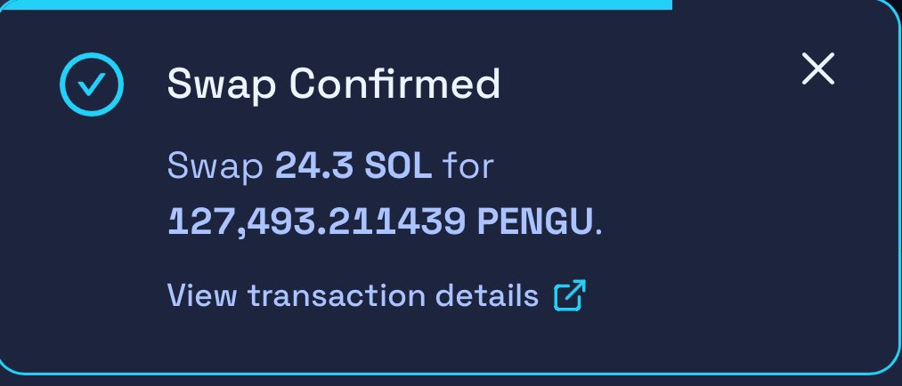 Don’t fade $PENGU 
Don’t fade <a href="/pudgypenguins/">Pudgy Penguins</a> 
Don’t fade <a href="/LucaNetz/">Luca Netz 🐧✳️</a> 
Going to claim my discord role now 🐧