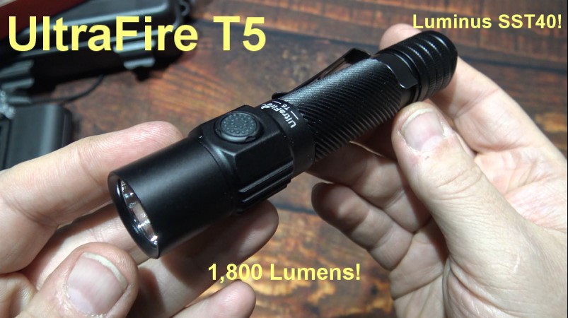 CharlesBridgTec's tweet image. Here is the UltraFire T5 tactical/EDC flashlight kit. Luminus SST40 LED for impressive combination beam performance. 1,800 Lumens. Rugged construction. Easy hip carry this anywhere. Enjoy...

#UltraFire #T5 #FlashlightReviews #EDC #TacticalTraining 

youtu.be/mS5TZ19egjA