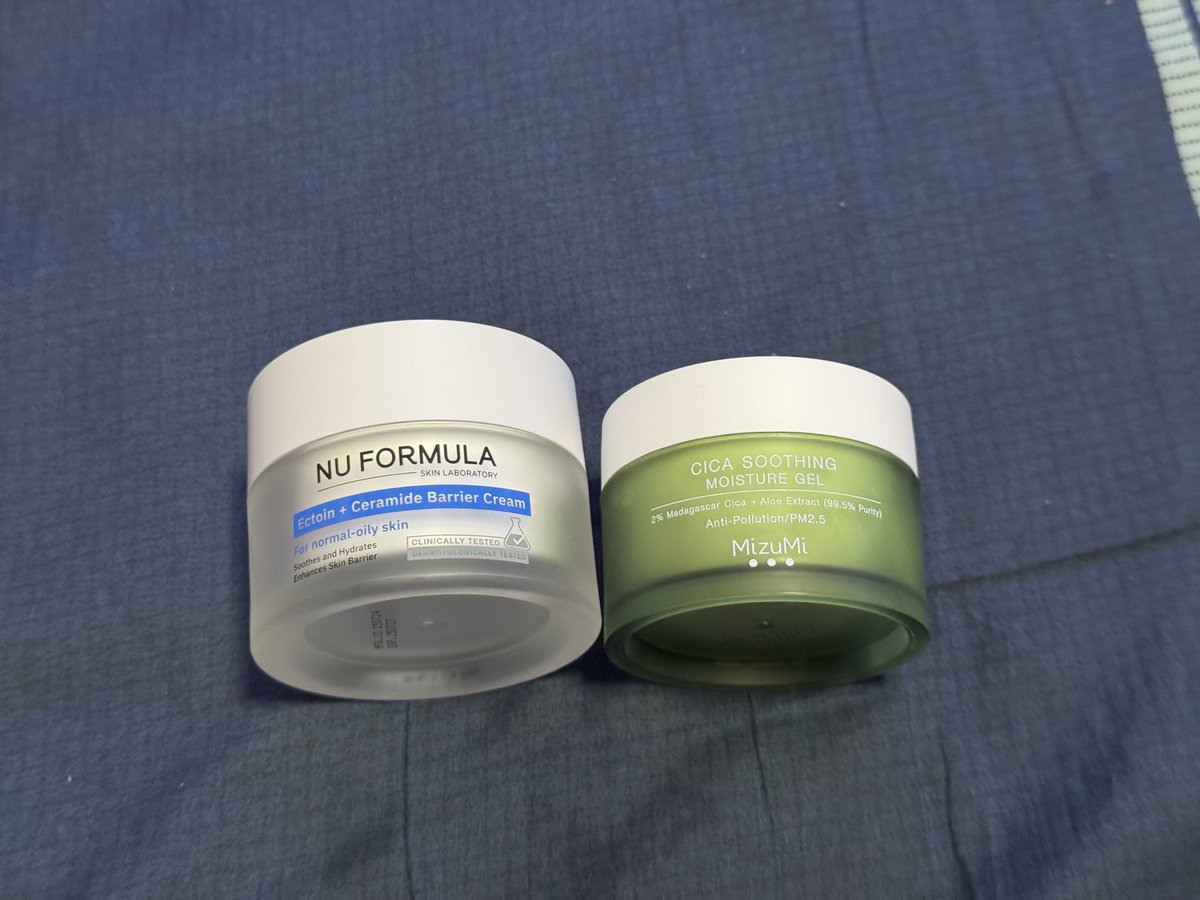 mddd_25's tweet photo. ส่งต่อ NU FORMULA Ectoin+Ceramide Barrier Cream 230฿ รวมส่ง

MizuMi Cica Soothing Moisture Gel 200฿ รวมส่ง
ลองใช้แค่นิดเดียวทั้ง 2 อันครับ

#ส่งต่อสกินแคร์ #ส่งต่อสกินเเคร์มือสอง #ส่งต่อสกินแคร์มือ2 #ส่งต่อเครื่องสําอาง #ส่งต่อคสอ #ส่งต่อคสอมือ2 https://t.co/hEr7dlAbMd