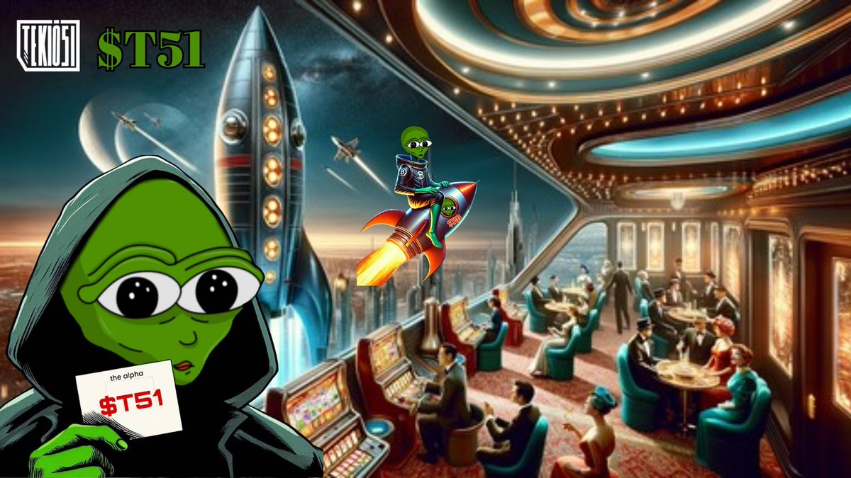Splat_Ball1's tweet image. 👽Tekio51 GIVEAWAY ALERT! 🛸

To celebrate 400k $T51 tokens, #TekioNFT is giving away 100k $T51 tokens to 4 lucky winners! 💸✨

How to enter:
1️⃣ Follow @TekioNFT @Splat_Ball1 &amp;amp; @Heavvybaggz 
2️⃣ Like this post ❤️
3️⃣ Tag 4 friends in the comments 👯‍♂️👯‍♀️
4️⃣ Retweet to spread the word…
