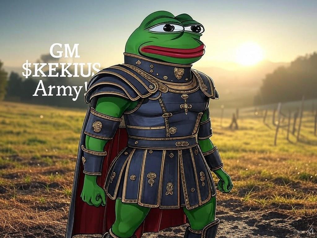GM $KEKIUS army! Do not forget that we are an awesome meme, and that we have an awesome community! 

We are a $PEPE like and we are the OG Character of Elon in his favourite game! So many narratives in one $KEKIUS! We will prevail!