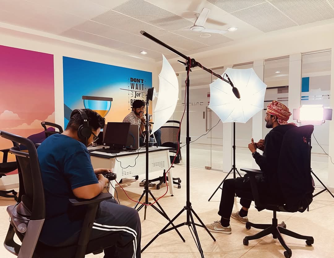 mtatindia's tweet photo. “Where the magic begins. 🎬✨ The hard work, the hustle, and the creativity that fuel every frame. 
Stay tuned for our upcoming Infotainment Series coming out soon 🥳🚀🚀
Here’s a glimpse of our journey behind the scenes. Every shot tells a story. #BehindTheScenes #infotainment https://t.co/Zur0Kchen4
