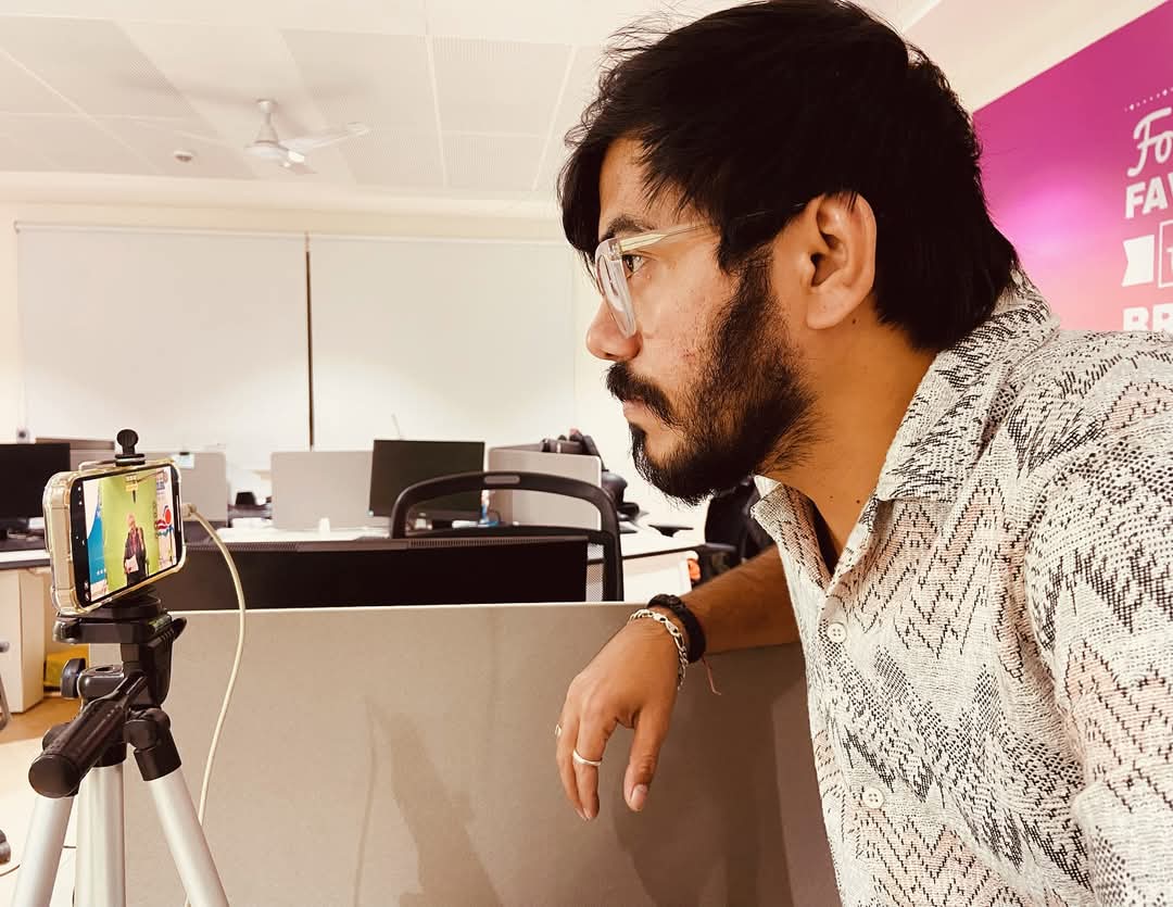 mtatindia's tweet photo. “Where the magic begins. 🎬✨ The hard work, the hustle, and the creativity that fuel every frame. 
Stay tuned for our upcoming Infotainment Series coming out soon 🥳🚀🚀
Here’s a glimpse of our journey behind the scenes. Every shot tells a story. #BehindTheScenes #infotainment https://t.co/Zur0Kchen4