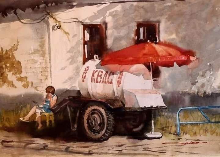 СТАРАЯ, СТАРАЯ МАЙСА

Советское время. В центр города привезли бочку квасу. 
Подходит старый еврей:
- Сколько стоит вся бочка?
- Ну, посчитай: девятьсот литров, шесть копеек за кружку. 12 копеек за литр... Сто восемь рублей.
- Пожалуйста, ваши деньги. Вечером можете забирать