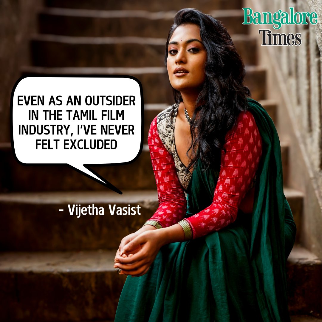 Actress #VijethaVasist opens up about her debut in the movies in an exclusive chat✨ 

Read the full article here👇
timesofindia.indiatimes.com/entertainment/…

#vijethavasist #kannadafilmindustry #tamilcinema #southactress #latestnews #treding #exclusive