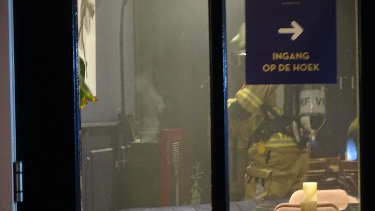 Brand in Raedhûs in Dokkum snel onder controle