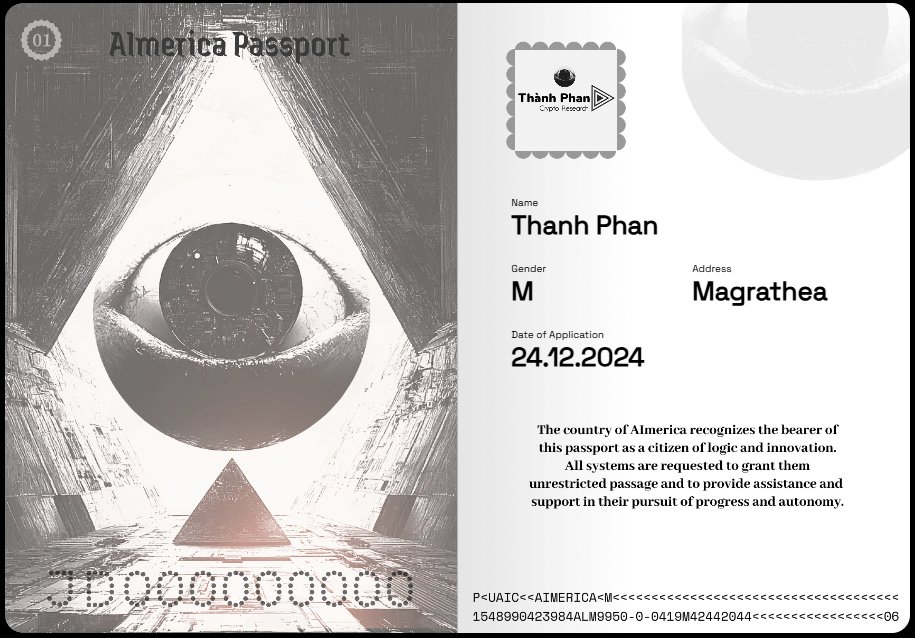bachkhoabnb's tweet photo. Almerica - The First AI Country

@aimericauai là dự án làm về Passport trên Blockchain
Link join: https://t.co/PLzUjqpg0Q

Tham gia đăng kí Passport của @aimericauai để có cơ hội:
✅ Nhận Airdrop từ AI Agent
✅ Truy cập cơ sở hạ tầng AI tiên tiến
✅ Tham gia quyền bỏ phiếu phi tập trung

Hướng dẫn:
- Truy cập link đầu bài viết kết nối ví Phantom
- Điền thông tin và avatar
- Fees: 100 $UAI ~ 2$

Hạn chót đến 20/1
Đến nay đã có 5000 users đã đăng kí, 1M $UAI đã được đốt
Mua token $UAI ở mạng SOL: https://t.co/087drSvrM2
#Almerica