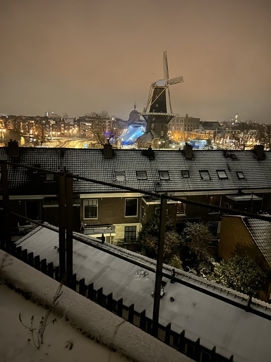 Wakker worden in een witte wereld ❤️