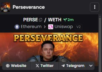 Perseverance tweet media
