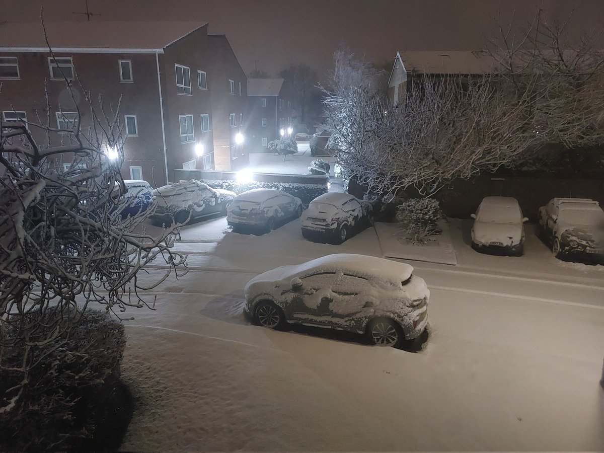 Yep, #snow has arrived!