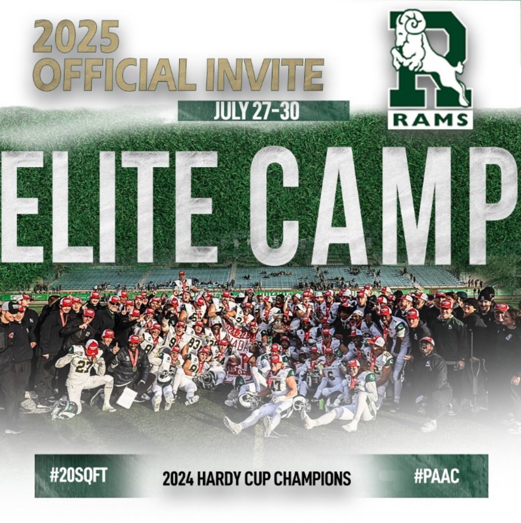 Dax Williams (@dax_williams68) on Twitter photo I’m very thankful for an invite to the <a href="/reginarams/">University of Regina Rams</a> elite camp this summer! <a href="/CoachB_Anderson/">Bruce Anderson</a> <a href="/CoachMcConkey/">Mark McConkey</a> I’m very thankful for an invite to the <a href="/reginarams/">University of Regina Rams</a> elite camp this summer! <a href="/CoachB_Anderson/">Bruce Anderson</a> <a href="/CoachMcConkey/">Mark McConkey</a>